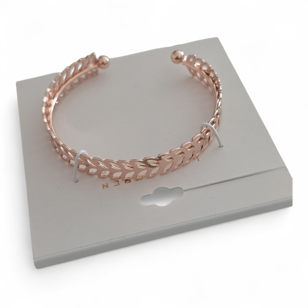 LC‎ Lauren Conrad Rose Gold Bangle Bracelet New